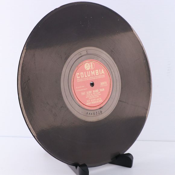 Roy Acuff - That Glory Bound Train / All The World 1946 10" 78 rpm Record 36974 - Picture 5 of 16
